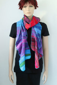 Regenboog sjaal viscose - Liz Regenboog sjaal viscose - Liz