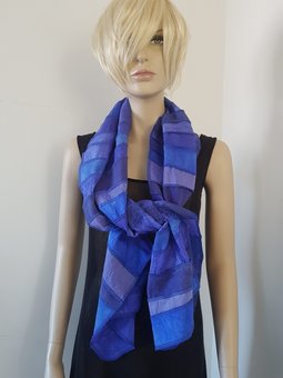 Lila-lavendel zijden sjaal - Liz Lila-lavendel zijden sjaal - Liz