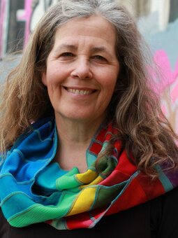 Regenboog sjaal viscose - Liz Regenboog sjaal viscose - Liz