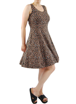 Boris jurk ronding print Boris jurk ronding print