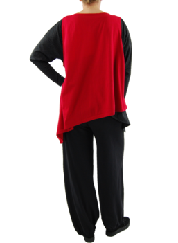 Boris wijd hemd A-symmetrisch