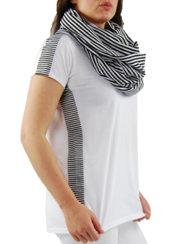 Boris T-shirt combi streep Boris T-shirt combi streep