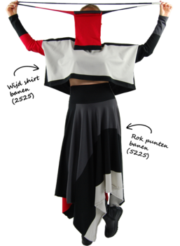 Boris wijd shirt banen Boris wijd shirt banen