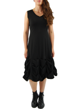 Boris jurk plooien 'dikkere' viscose