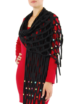 Boris sjaal insnijdingen bloem