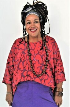 Shirt Inca rood paars Shirt Inca rood paars