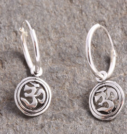 Zilveren oorringen Ohm Zilveren oorringen Ohm