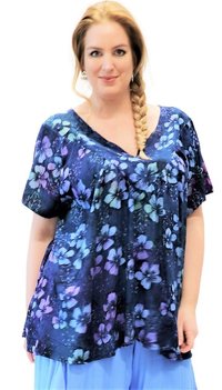 Blouse Jose blauw Blouse Jose blauw