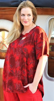 Shirt Heaven bordeaux