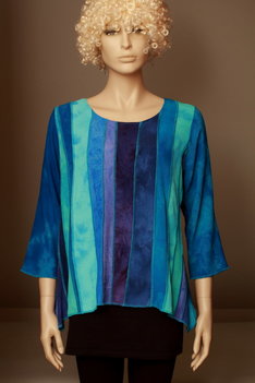 Blouse blauw stroken - Liz Blouse blauw stroken - Liz