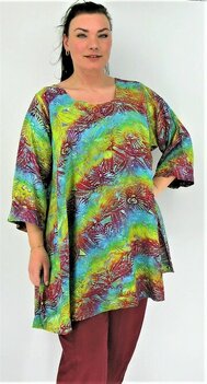 Tuniek Claire XL - Lime bordeaux