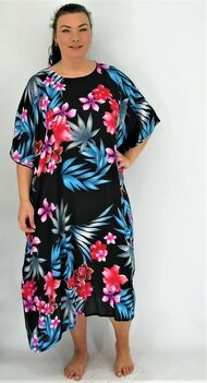 Kaftan zwart bloem 3 Kaftan zwart bloem 3