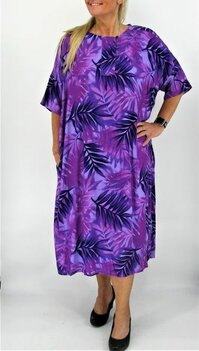 Jurk Impact paars blad Jurk Impact paars blad