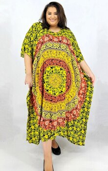 Kaftan mandala groen Kaftan mandala groen