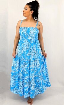 Jurk Lulu lichtblauw Jurk Lulu lichtblauw