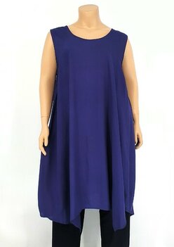 Jurk / top Demi donker paars