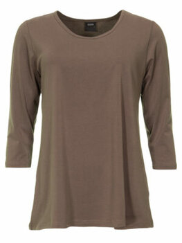 Shirt Amy bamboe taupe