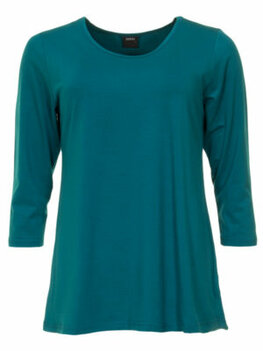 Shirt Amy bamboe petrol