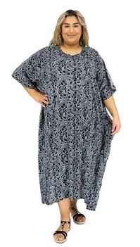 Kaftan zwart wit Kaftan zwart wit