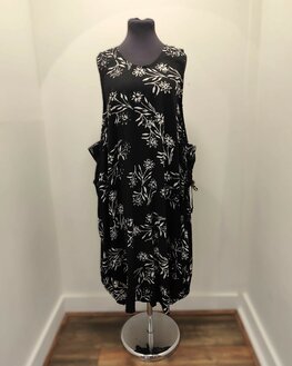 Jurk Billy Ballon zwart wit