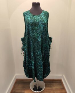 Jurk Billy Ballon emerald groen