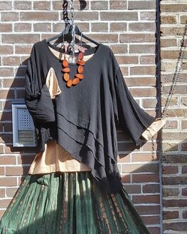 Shirt Marcy - zwart Shirt Marcy - zwart