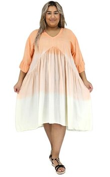 Jurk Mila - abrikoos