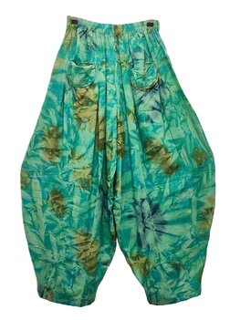 Broek Sindy +10 tie dye - groen