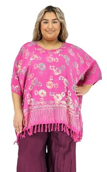 Sarong blouse batik - roze