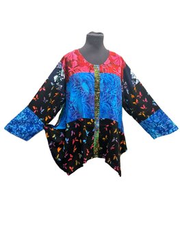 Blouse wizard batik patch multi 7