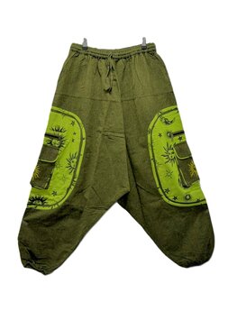 Harembroek zakken zon army lime