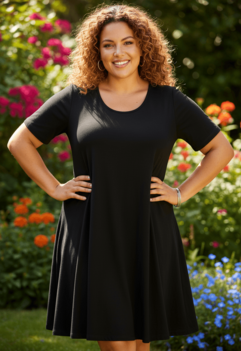 Tuniek Jill A-lijn korte mouw Tuniek Jill A-lijn korte mouw