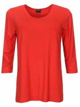 Shirt Amy viscose fel rood