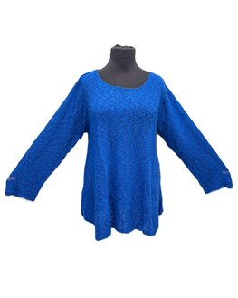 Trui Rowan kobalt blauw