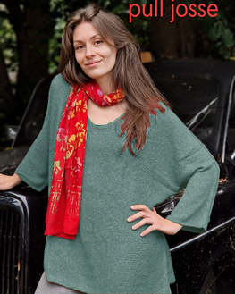 Trui Josse mos groen