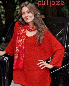 Trui Josse rood