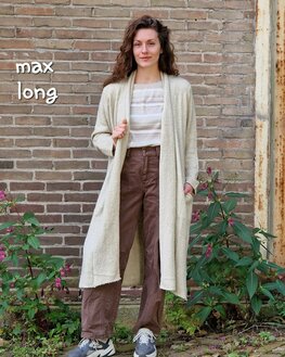 Vest Max lang naturel