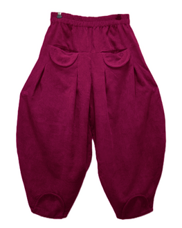 Broek Sindy +10 rib fuchsia