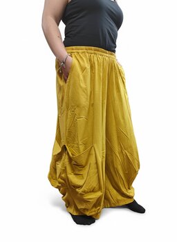 Broek Pocket geel