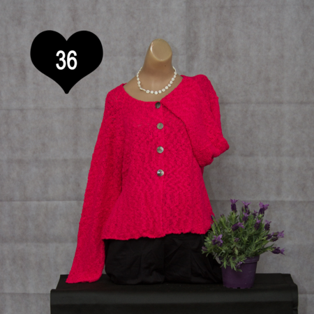 Vest Orchid - Rood paars tinten